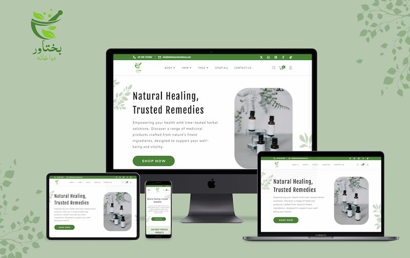 Bakhtawar Dawakhana - eCommerce Website