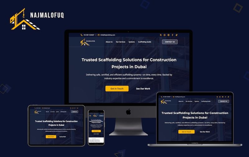 Najmalofuq - Business Website